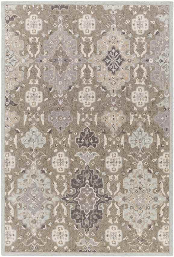 Florence Traditional Taupe Area Rug