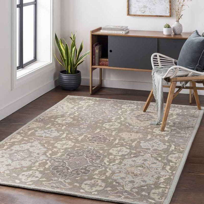 Florence Traditional Taupe Area Rug