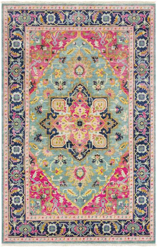 Parma Traditional Teal Area Rug