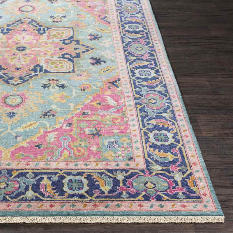 Parma Traditional Teal Area Rug