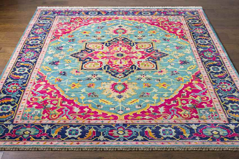 Parma Traditional Teal Area Rug