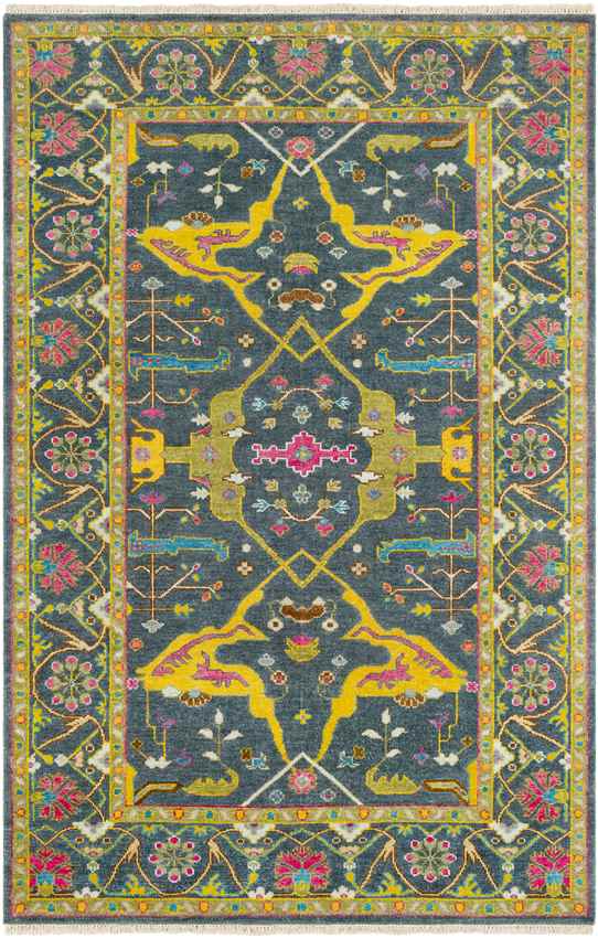 Brescia Traditional Dark Blue Area Rug