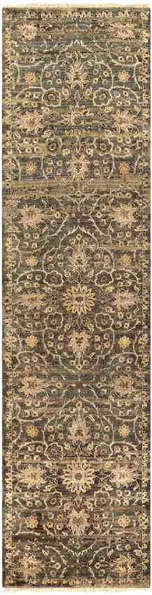 Ravenna Traditional Dark Brown Area Rug