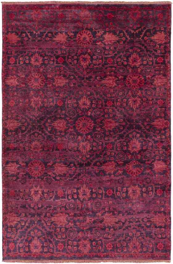 Ravenna Traditional Burgundy Area Rug