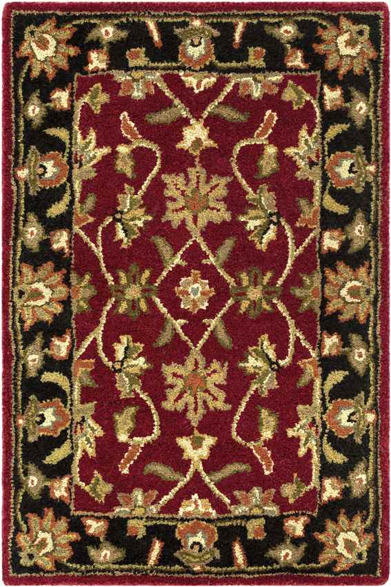 Forli Traditional Garnet Area Rug