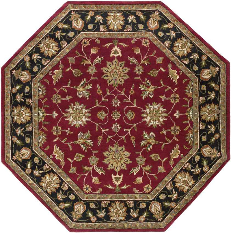 Forli Traditional Garnet Area Rug