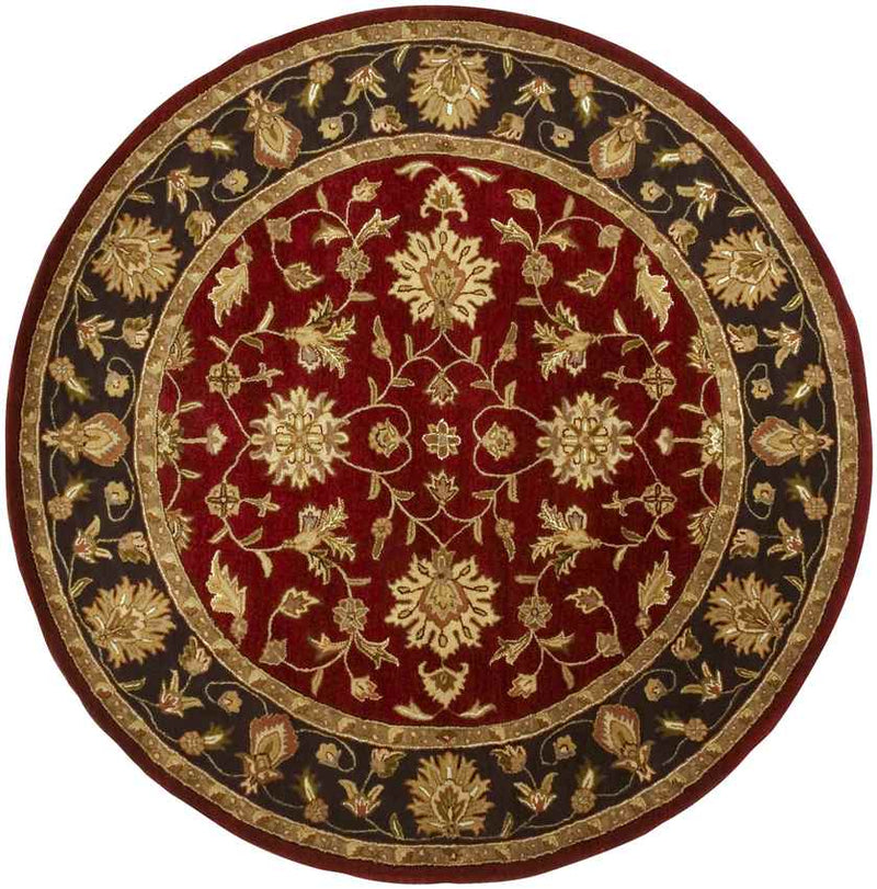 Forli Traditional Garnet Area Rug