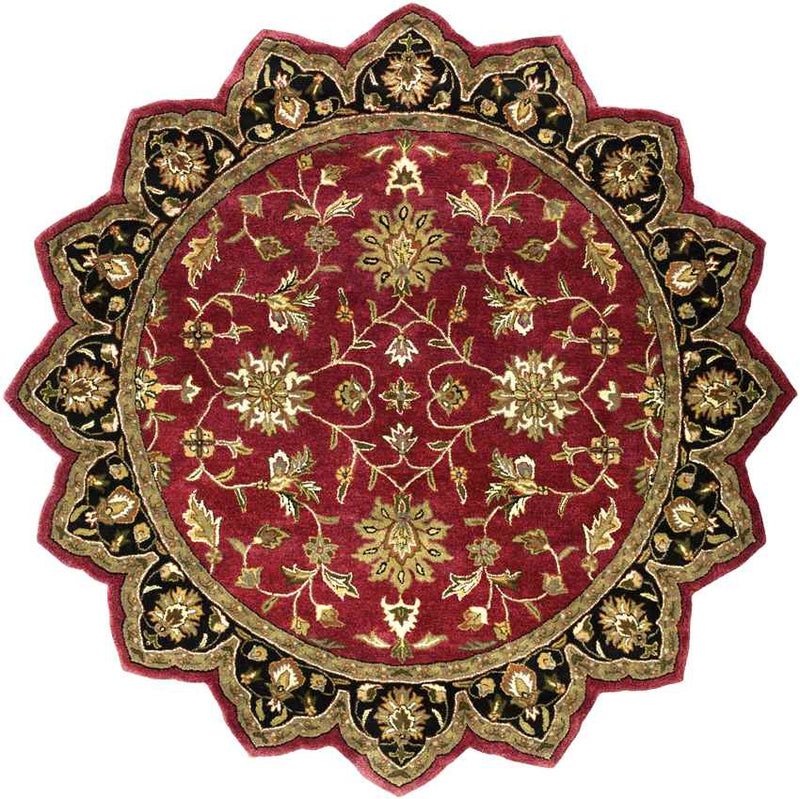 Forli Traditional Garnet Area Rug