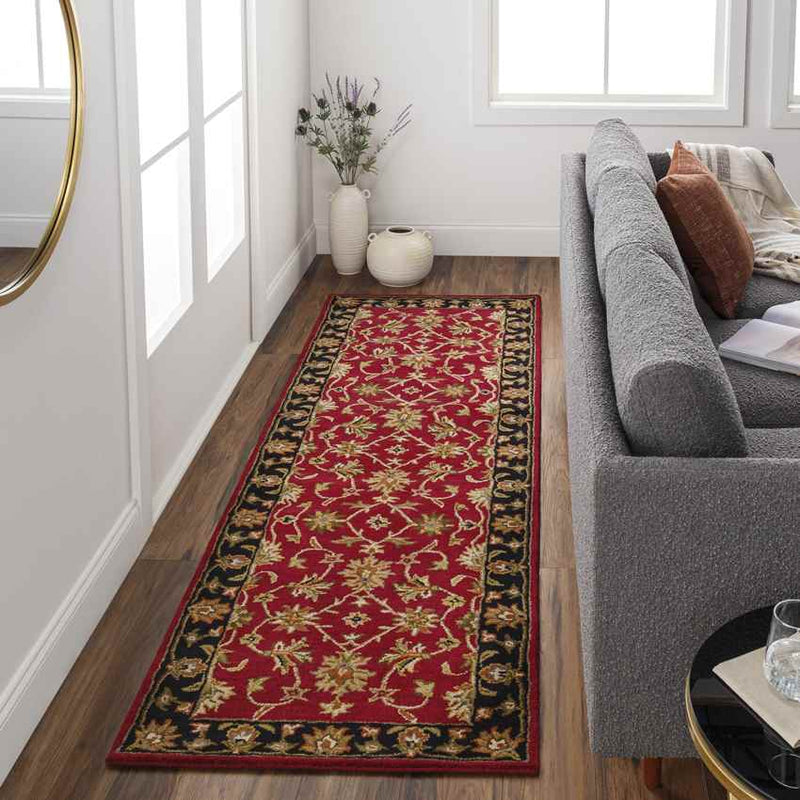 Forli Traditional Garnet Area Rug