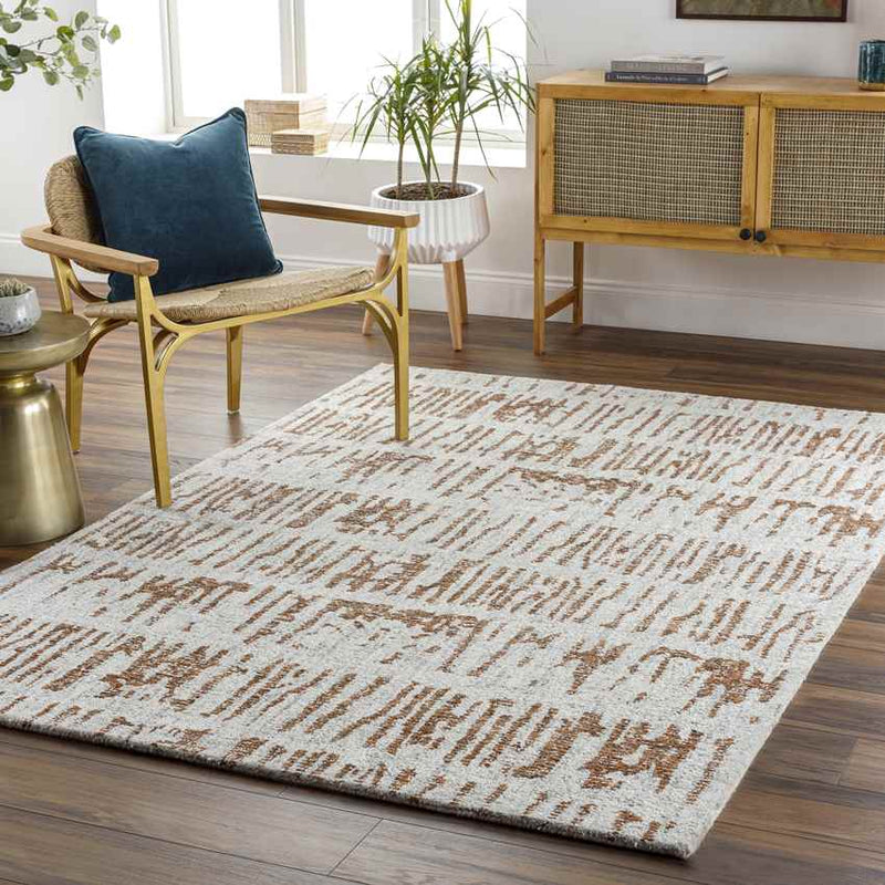 Andria Modern Peach Area Rug