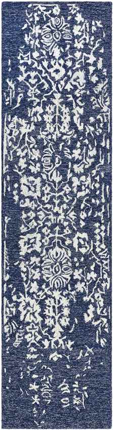 Cesena Traditional Dark Blue Area Rug