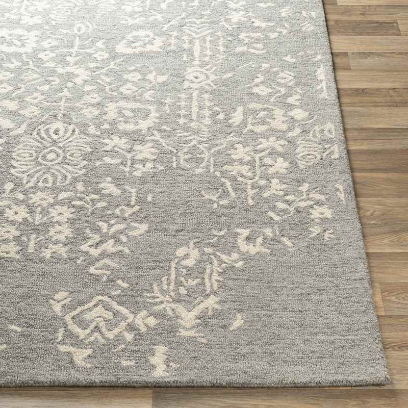 Cesena Traditional Medium Gray Area Rug