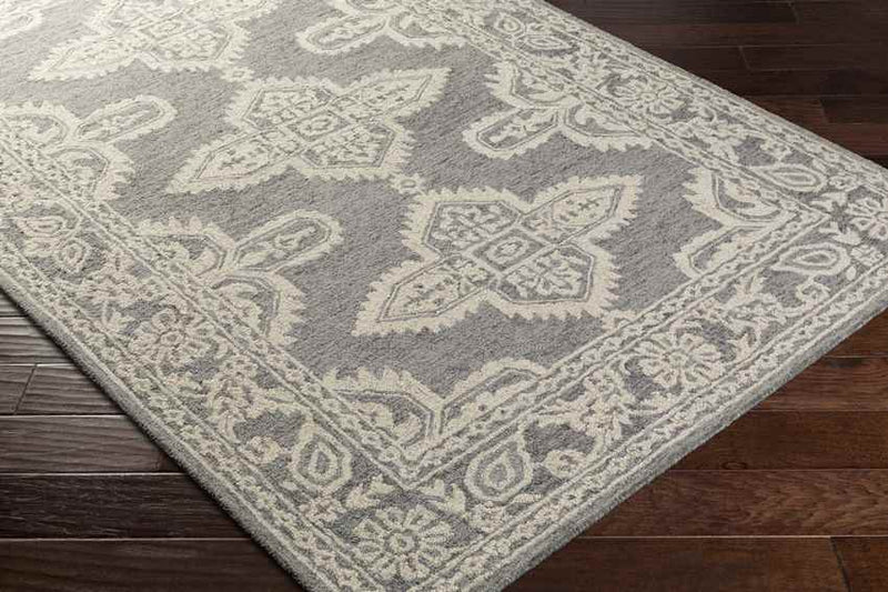 Lecce Global Medium Gray Area Rug