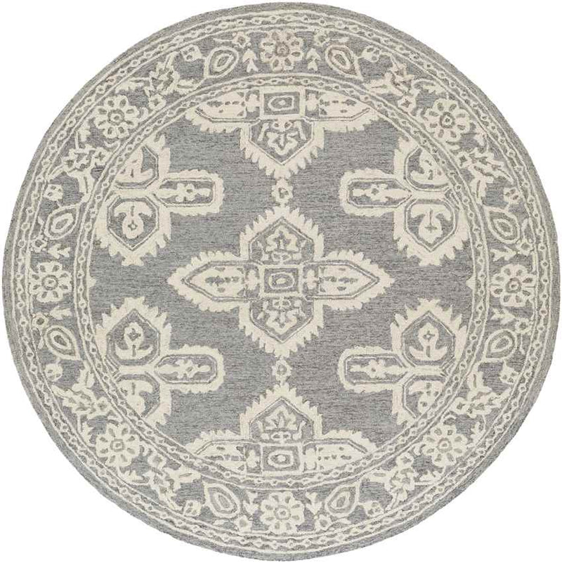 Lecce Global Medium Gray Area Rug