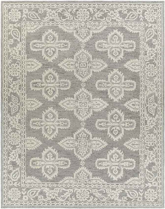 Lecce Global Medium Gray Area Rug