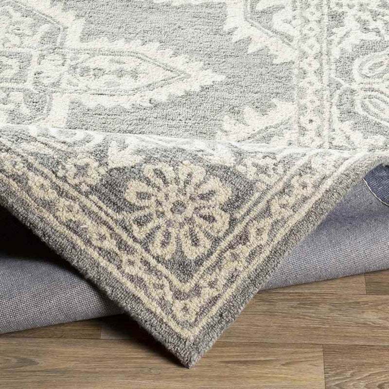 Lecce Global Medium Gray Area Rug