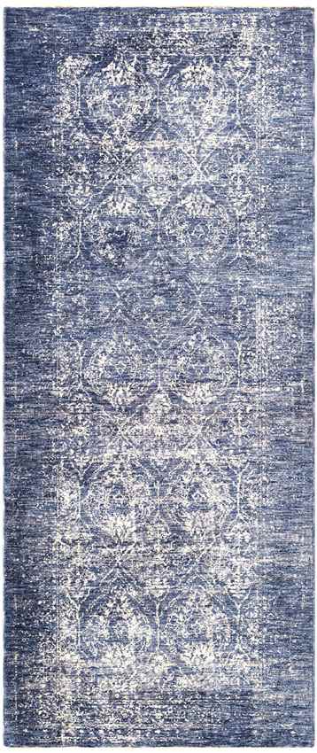 Pisa Traditional Navy Area Rug