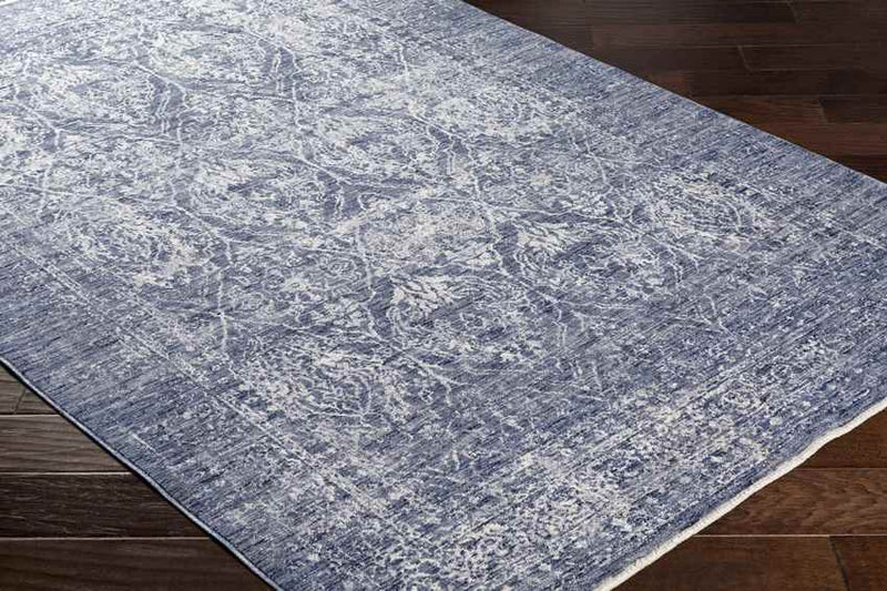 Pisa Traditional Navy Area Rug