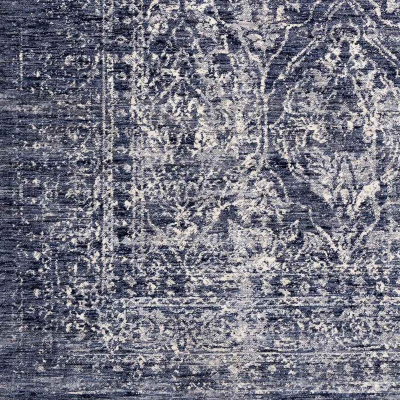 Pisa Traditional Navy Area Rug