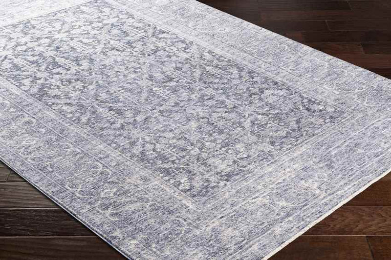 Catanzaro Traditional Navy Area Rug