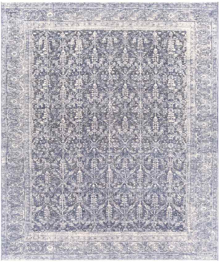 Catanzaro Traditional Navy Area Rug