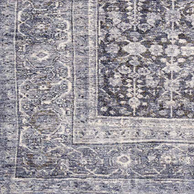 Catanzaro Traditional Navy Area Rug