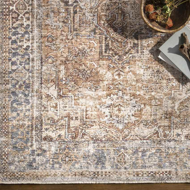 Brindisi Traditional Navy Area Rug