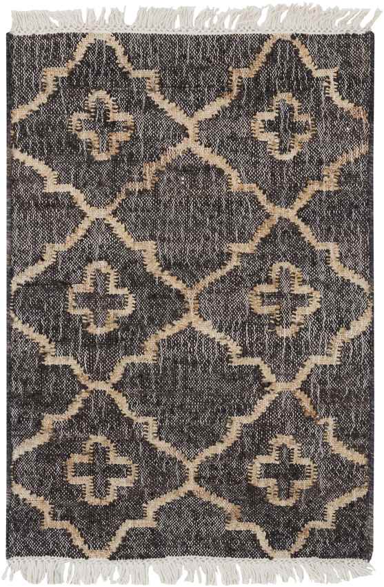 Como Cottage Black Area Rug