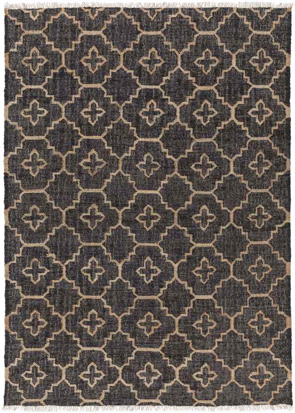 Como Cottage Black Area Rug