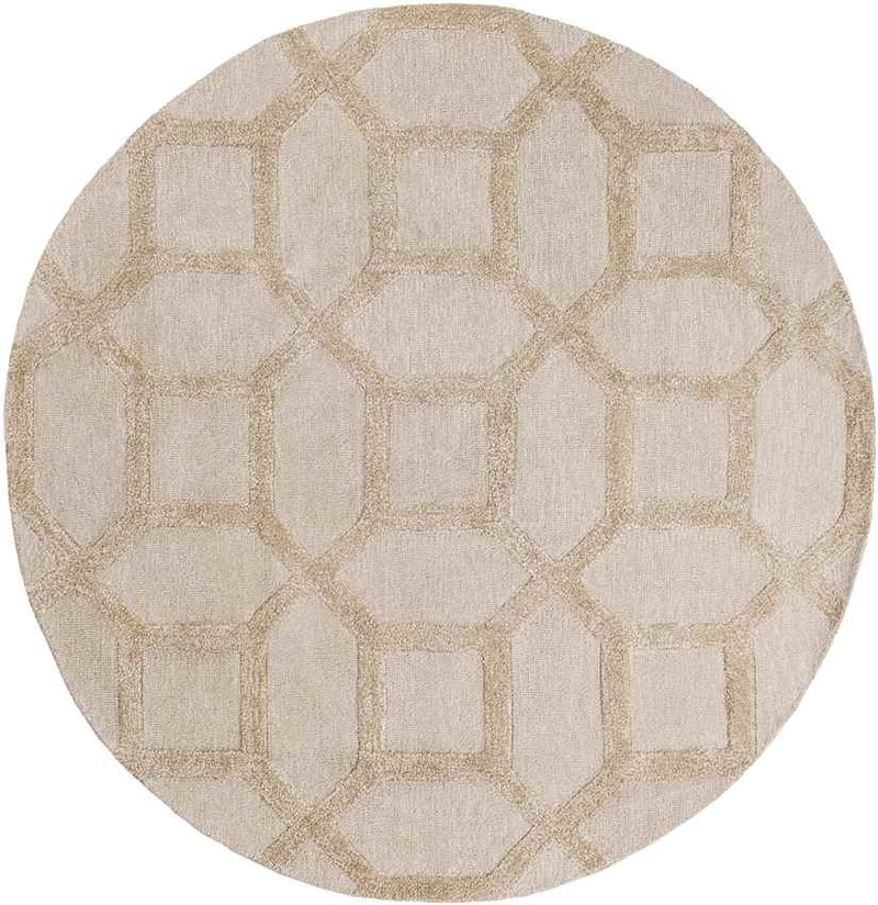 Marsala Modern Khaki Area Rug