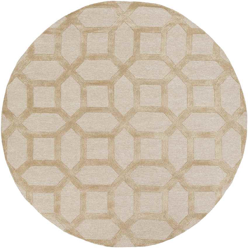 Marsala Modern Khaki Area Rug