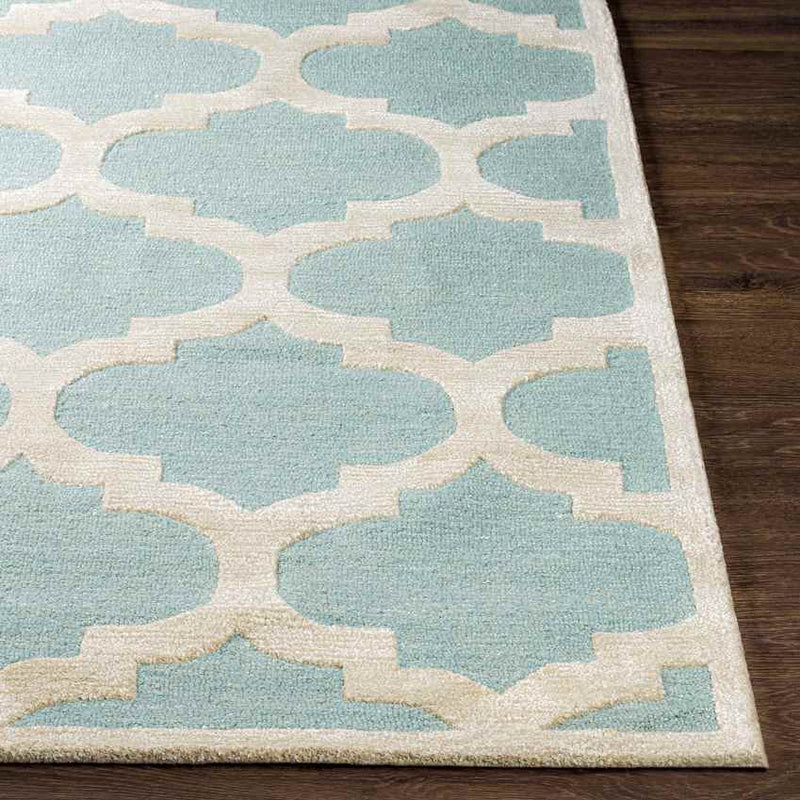 Pozzuoli Modern Mint Area Rug