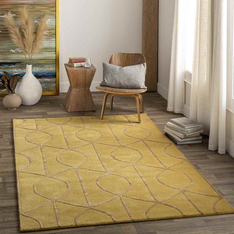 Savona Modern Mustard Area Rug