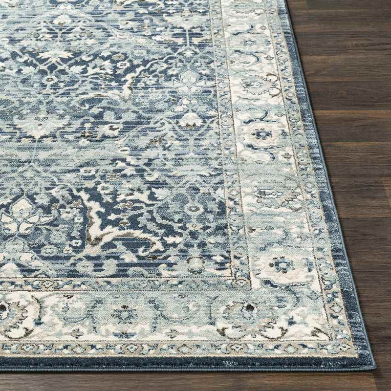 Legnano Traditional Navy Area Rug