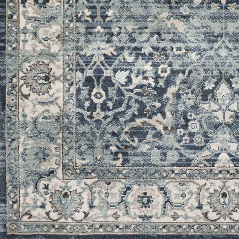 Legnano Traditional Navy Area Rug