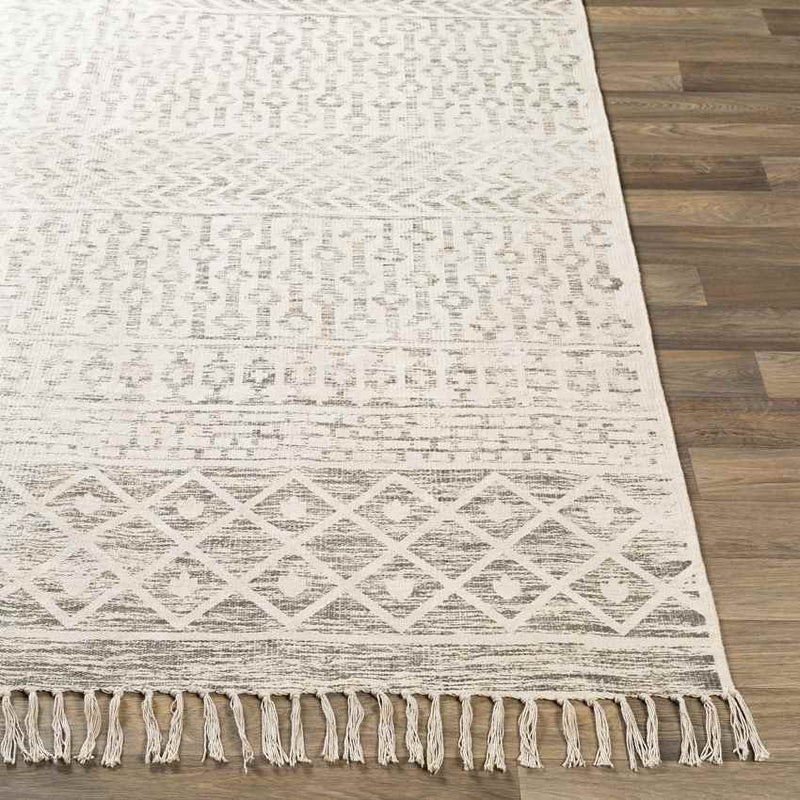 Anzio Global Charcoal Area Rug