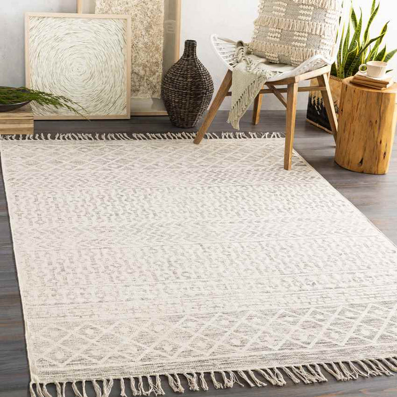 Anzio Global Charcoal Area Rug