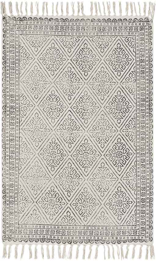 Modica Traditional Black Area Rug