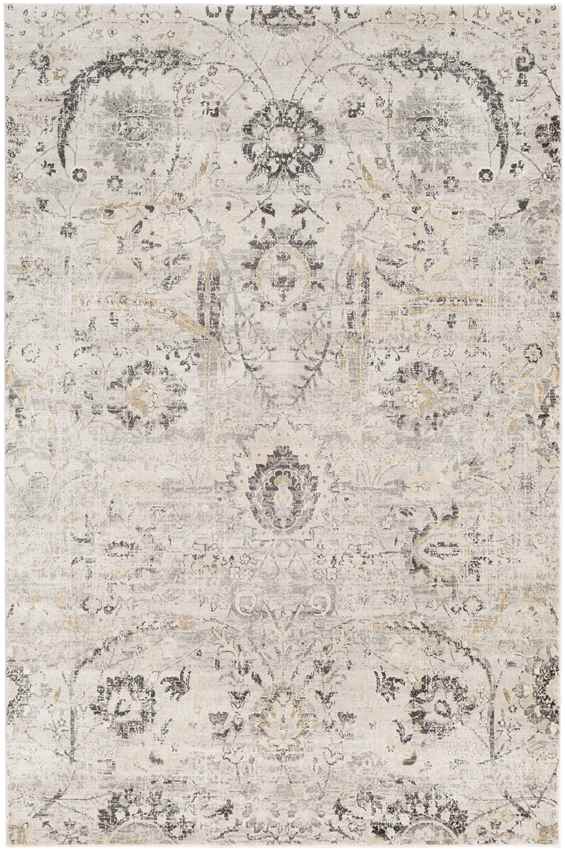 Avellino Traditional Charcoal Area Rug