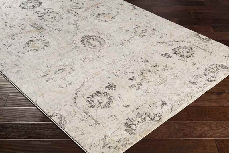 Avellino Traditional Charcoal Area Rug