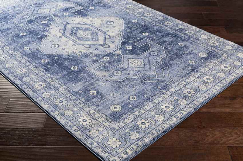 Teramo Traditional Navy Area Rug