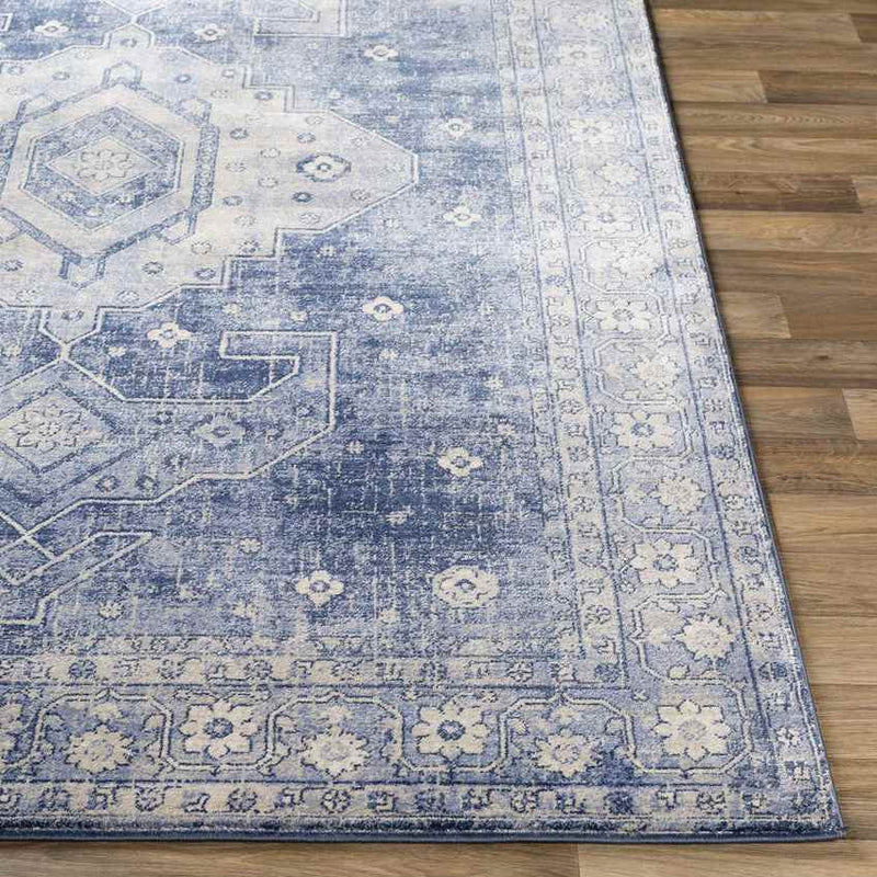 Teramo Traditional Navy Area Rug