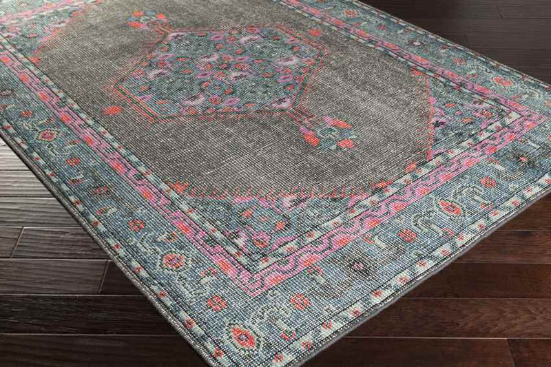 Chieti Traditional Charcoal Area Rug