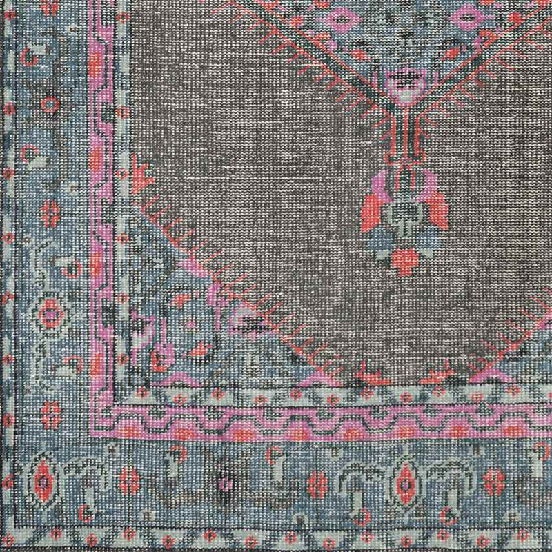 Chieti Traditional Charcoal Area Rug