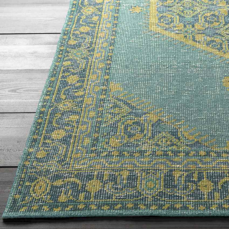 Chieti Traditional Emerald Area Rug