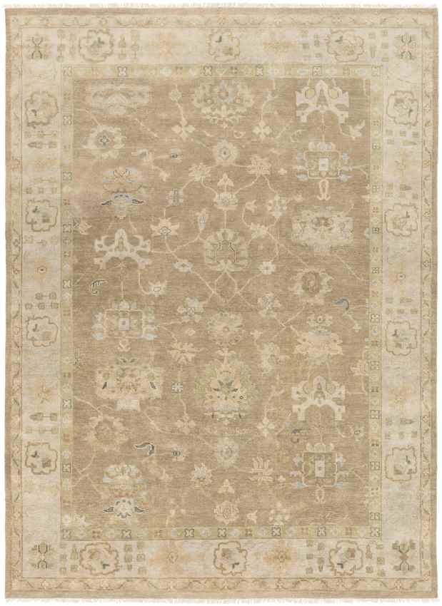 Piedmont Traditional Pale Blue Area Rug