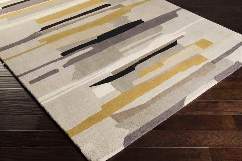 Marche Modern Medium Gray Area Rug