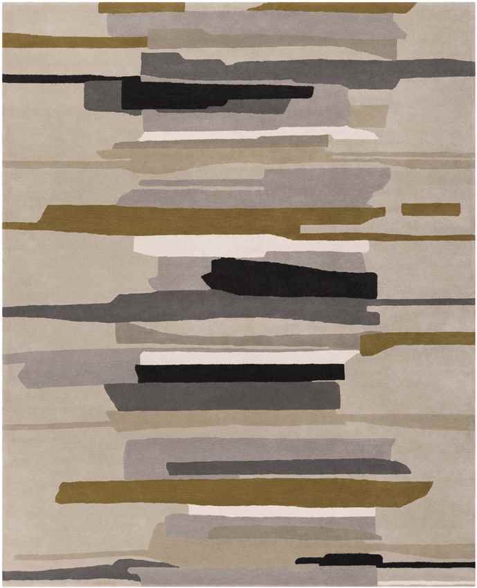 Marche Modern Medium Gray Area Rug