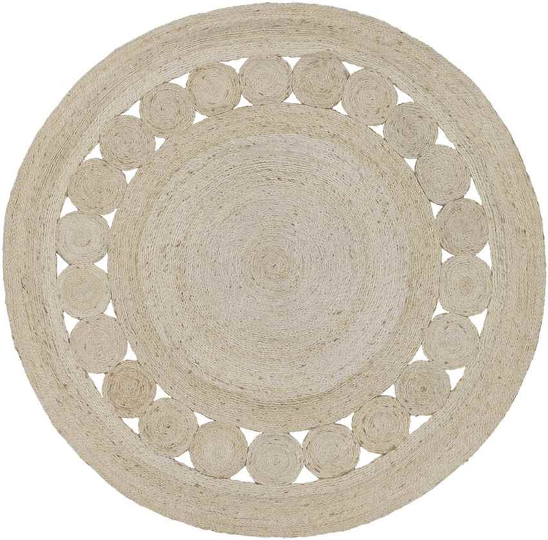 Beau Cottage Beige Area Rug