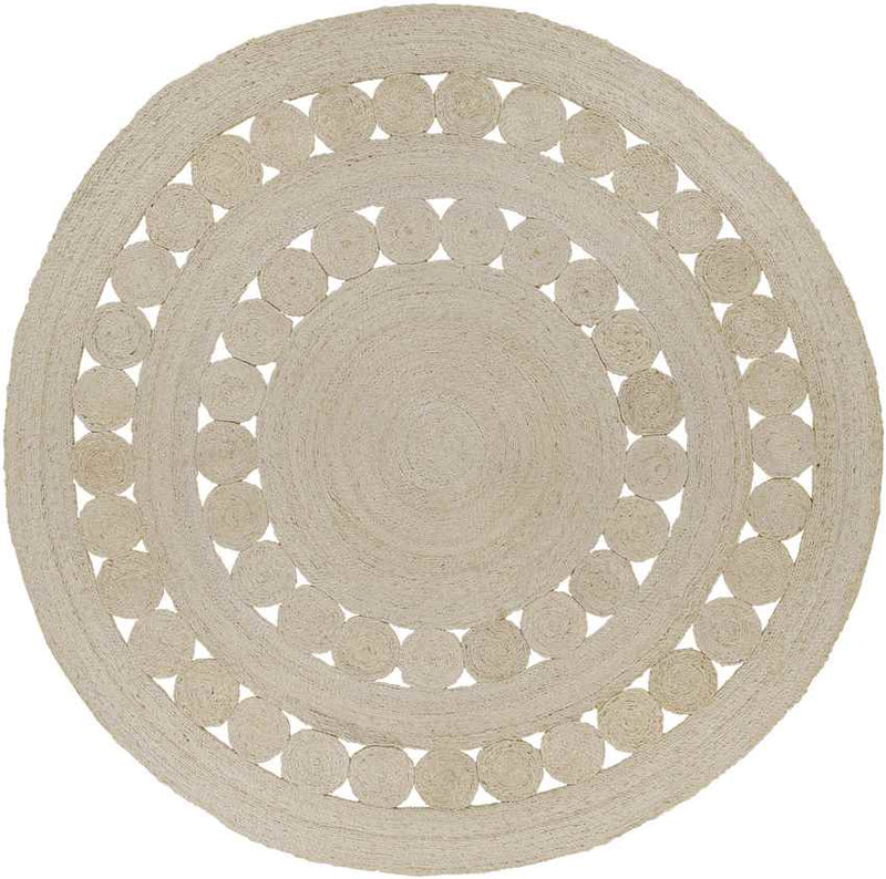 Beau Cottage Beige Area Rug